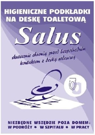 SALUS Jednorazové hygienické toaletné vložky