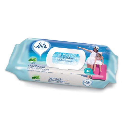 LULA Klip na osviežujúce obrúsky 40 ks