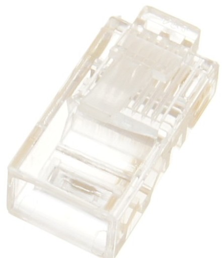 KONCOVKA ZÁSTRČKA RJ45 RJ 45 RJ-45 10 kusov