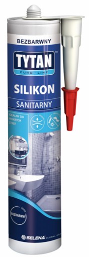 TITÁNOVÝ SANITÁRNY SILIKÓN BIELY EURO-LINE