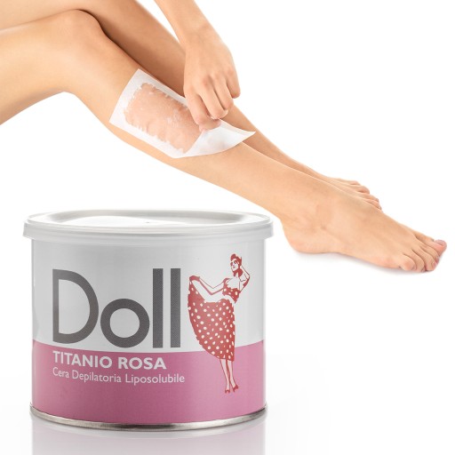 DOLL Xanitalia Depilačný vosk na depiláciu tela v plechovke ROSA 400ml