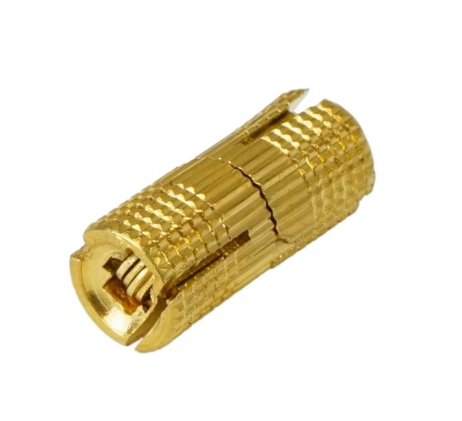 Záves cylindrický fi 8 mm, na stôl, nábytkové dvierka, mosadz
