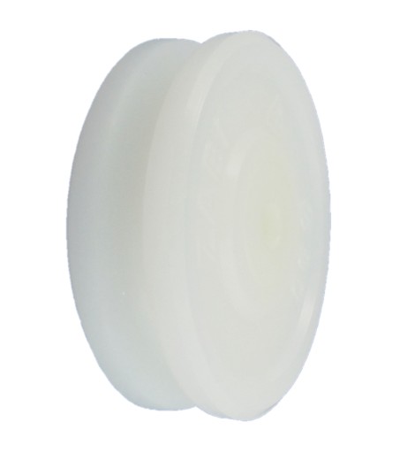 Valček bez ložísk, priemer 90mm, priemer 10mm, s priemerom kábla 10mm