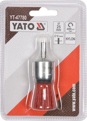 25MM NYLONOVÁ PREDNÁ KEFA PRE VŔTAČKU YATO
