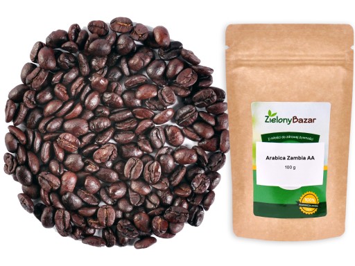ARABICA ZAMBIA AA Klasická zrnková káva 100g