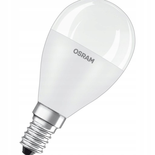 OSRAM LED guľôčková žiarovka E14 7W = 60W 806lm 4000K