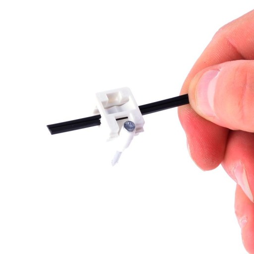 MONTÁŽNY DRŽÁK KÁBLOV OPTICKÉ VLÁKNO FTTH x100