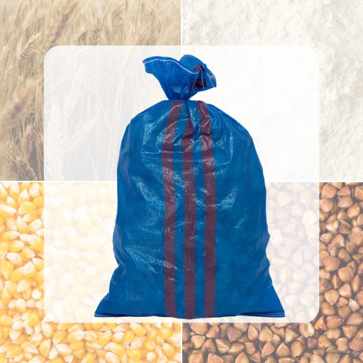 POLYPROPYLÉNOVÉ VRECKO NA OBILO, SUŤ, UHLIE, 25KG