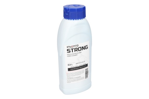 Gélová pasta na umývanie rúk 0,5l STRONG INVENTO (polotekutá modrá)