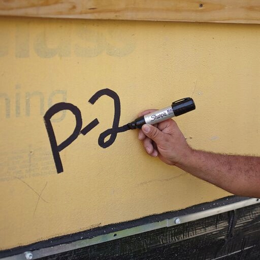SHARPIE Značka pre elektrikárov na zváranie káblov