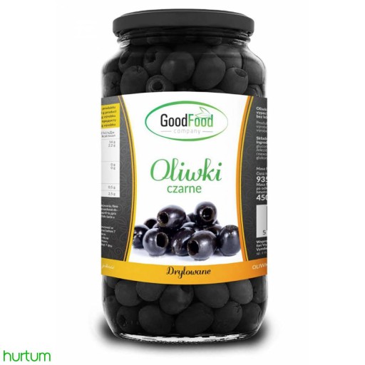 Olivy čierne bez kôstky 0,9 l od Good Food