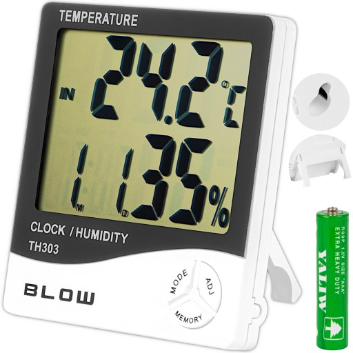 METEOROLOGICKÁ STANICA TERMOMER TEPLOMER vlhkomer HODINY SÚPRAVA PRÍVESKU