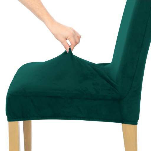 POTAH NA VYSOKÉ OPERAČNÉ STOLIČKO, FĽAŠE ZELENÝ, ELASTICKÝ VELÚR