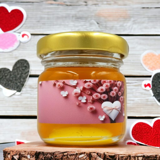 MED mini Med na VALENTÍNA v tégliku 40g s nálepkou Darčekový darček