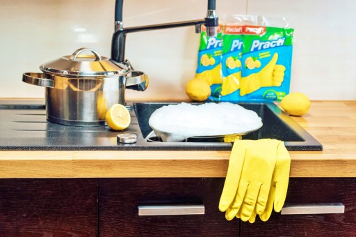 PACLAN RUBBER GLOVES S Citrónová vôňa