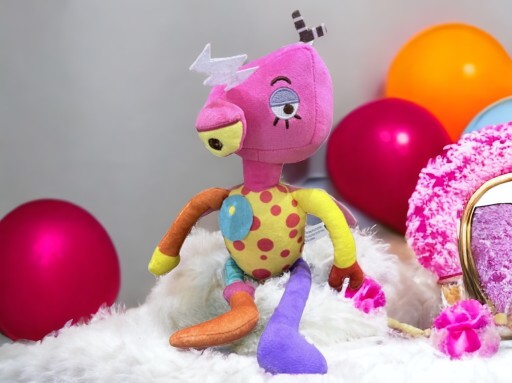 Zooble Bábkový digitálny cirkus Úžasný digitálny cirkus ZUBL MASKOT MEDVEĎ