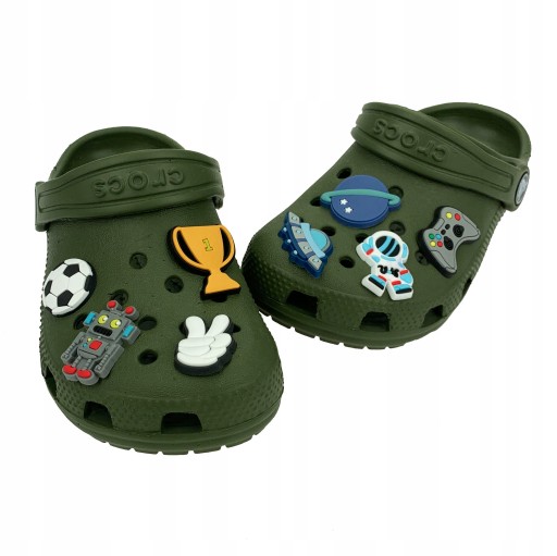 SET štipcov Crocs, 8 ks Chlapčenské doplnky
