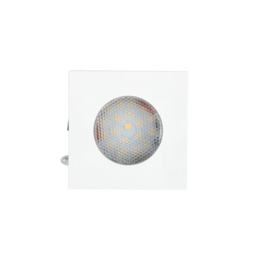 Zápustné LED svietidlo SINGLE SQUARE WHITE