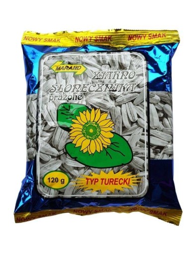 Slnečnicové semienka, tureckého typu, pražené s marandskou soľou posypané 120 g