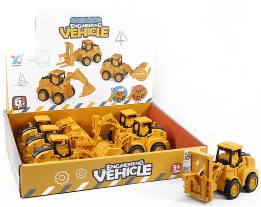 TLAKOVÝ AUTOBAPA TRAKTOR POHYBNÉ ČASTI 16CM