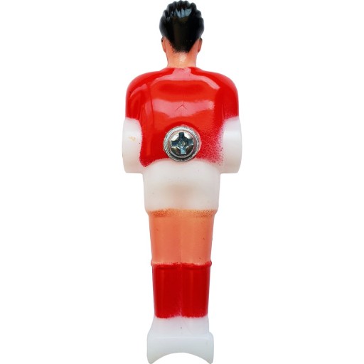 ČERVENÝ FUTBALOVÝ MINI FUTBALOVÁ POSTAVA 8 MM