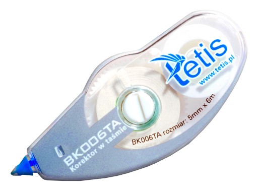 KOREKTOR TETIS BK006-TA S PÁSKOM 5MMX6M