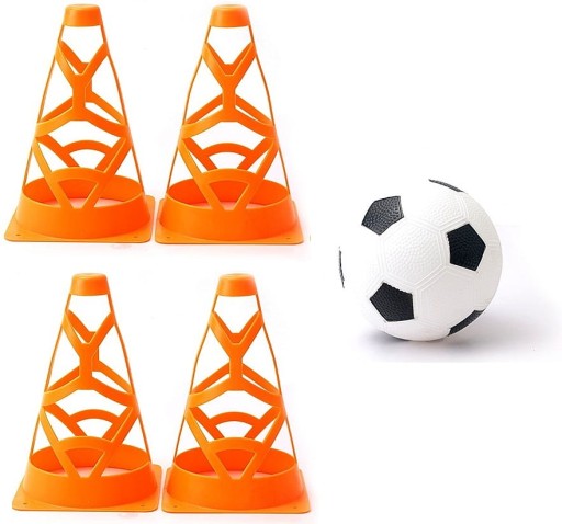 TRÉNINGOVÁ SADA 4 FUTBALOVÉ KUŽELE BPIŁ0818 BIGTOYS