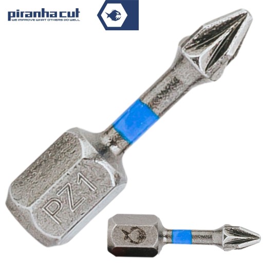 Nárazový bit PiranhaCut Bit PZ1 25mm