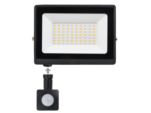HALOGÉNOVÉ LED SVETLO CUDI - 10W ČIERNA BEZ CR 4500K