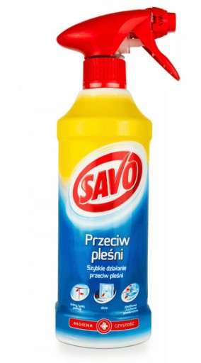 SAVO SPREJ NA ODSTRAŇOVANIE PLESNE A PLESNÍ, ÚČINNÝ A SILNÝ PROSTRIEDOK