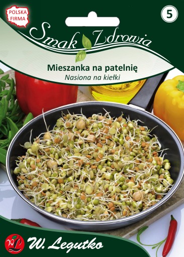 Semená na klíčky, zmes na panvicu, 30g