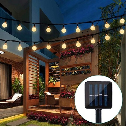 LIGHT GARLAND Solar Garden Záhradné svietidlá do záhrady 50 LED 5m