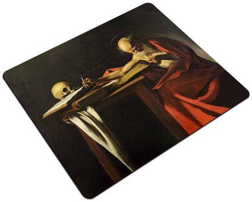 Sväté prestieranie Jerome písanie Caravaggio 24x19cm
