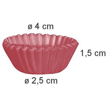 Mini košíčky na muffiny - Tescoma - 200 ks.