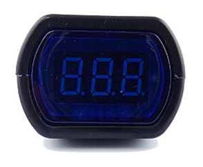 TESTER BATÉRIÍ VOLTMETER 12V 24V LCD I6S37