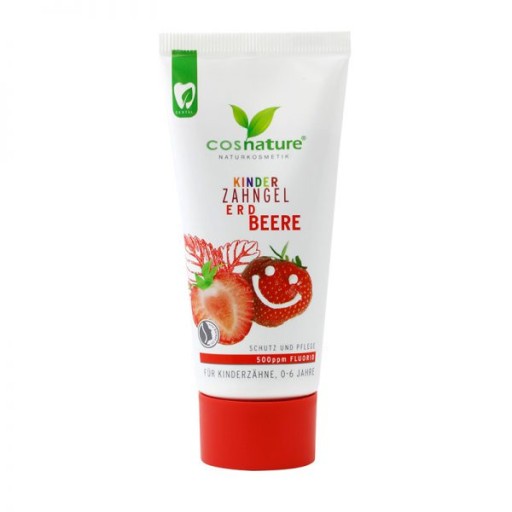 Zubná pasta Cosnature Strawberry gél pre deti