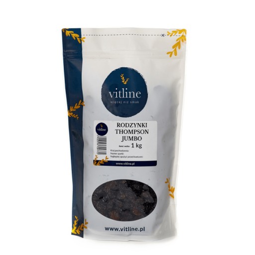 THOMPSON JUMBO Hrozienka 1kg VEĽKÉ BEZ KONZERVANTOV