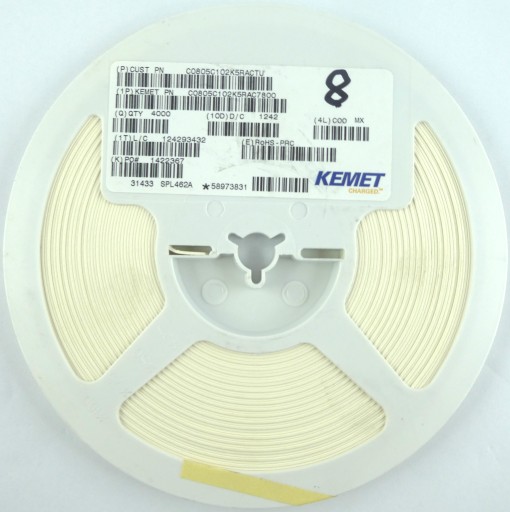 Keramika 1nF 1000pF 50V DC 10% 100ks.