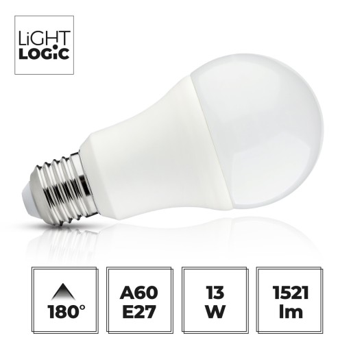 Svetelný zdroj: LED žiarovka A60 13=100W E27 bielaNW