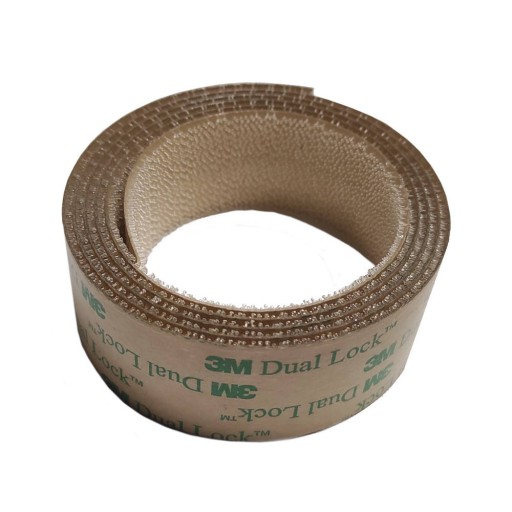 Priemyselný suchý zips 2,5x50cm s lepidlom 3M Dual Lock