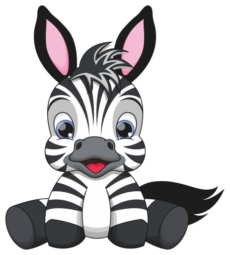 FÓLIOVÁ NÁLEPKA NA OKENNÉ SKLO ZEBRA ZRKADLO