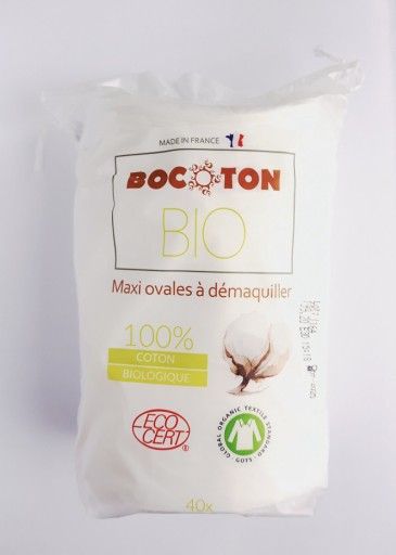 MAXI OVÁLNE KOZMETICKÉ VLOŽKY - 40 KS, Bocoton
