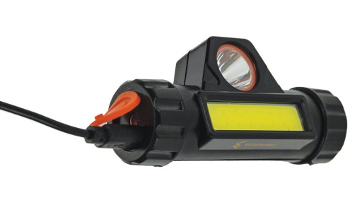 VÝKONNÁ HLAVNÁ LAMPA, BATÉRIA, MAGNET