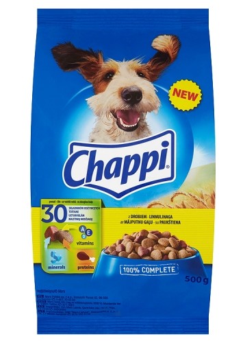 Chappi sušené hydinové mäso 500 g