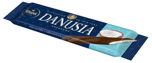 MINIčokoládová tyčinka Danusia Kokosowa 38g Wawel