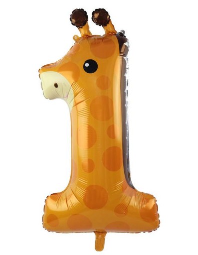 Sada LESNÉ ZVIERATKÁ, číslo 1, balóniky ANIMALS, mix L10
