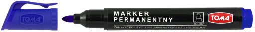 TOMA TO-202 Permanentný popisovač 1,5 mm modrý