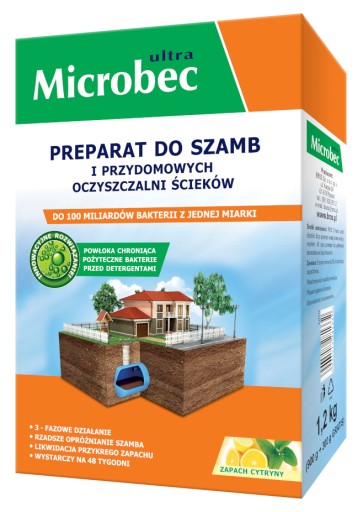 MICROBEC BIO Baktérie na čistenie, 1 vrecúško