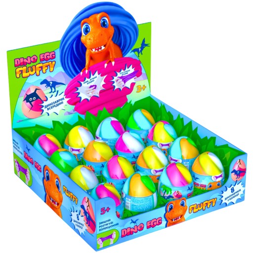 Dinosaur Egg Slime Figurka Nadýchaná senzorická masáž Antistresová 140g