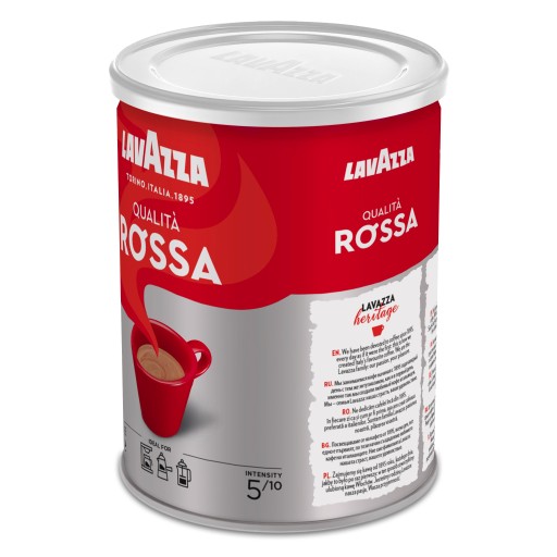 Lavazza Qualita Rossa káva mletá 250g - plechovka